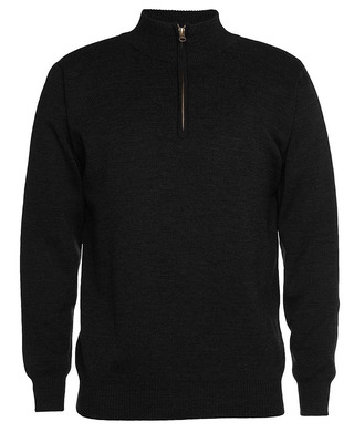 WORKWEAR, SAFETY & CORPORATE CLOTHING SPECIALISTS - JB's Wear Mens Corporate 1/2 Zip Jumper