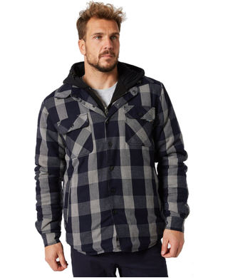 WORKWEAR, SAFETY & CORPORATE CLOTHING SPECIALISTS JP MENS FLANNEL SHIRT