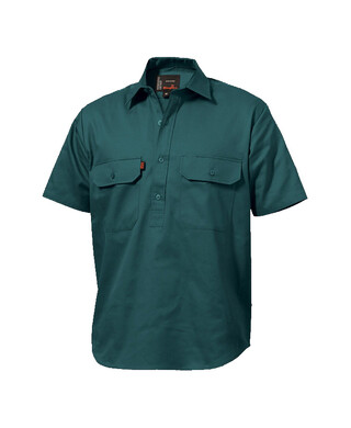 WORKWEAR, SAFETY & CORPORATE CLOTHING SPECIALISTS - Originals - Closed Front Drill Shirt S/S