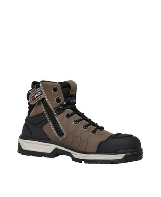 WORKWEAR, SAFETY & CORPORATE CLOTHING SPECIALISTS - Originals - QUANTUM CB - LACE & ZIP 6IN BOOT