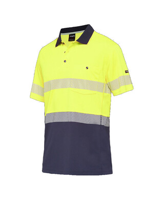 WORKWEAR, SAFETY & CORPORATE CLOTHING SPECIALISTS - Workcool - Hyperfreeze Spliced Taped Polo S/S