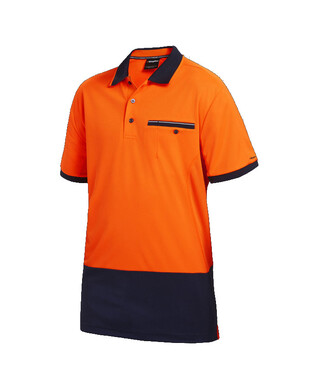 WORKWEAR, SAFETY & CORPORATE CLOTHING SPECIALISTS - Workcool - Hyperfreeze Hi Vis Polo S/S