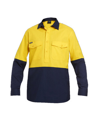 WORKWEAR, SAFETY & CORPORATE CLOTHING SPECIALISTS - Workcool - Workcool 2 Spliced Closed Front Shirt L/S