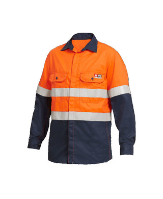 WORKWEAR, SAFETY & CORPORATE CLOTHING SPECIALISTS - FR SHIRT LS 2T TP