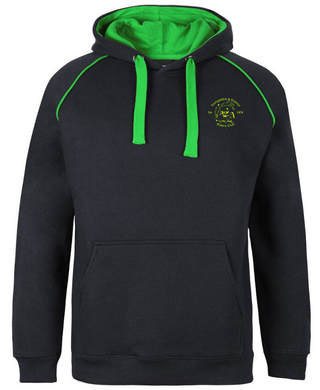 WORKWEAR, SAFETY & CORPORATE CLOTHING SPECIALISTS JB's CONTRAST FLEECY HOODIE