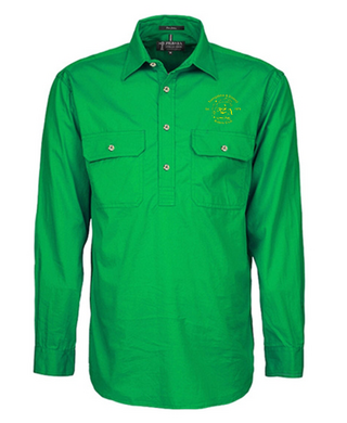 WORKWEAR, SAFETY & CORPORATE CLOTHING SPECIALISTS - Mens Pilbara Closed Front L/S Shirt