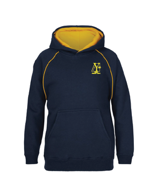 WORKWEAR, SAFETY & CORPORATE CLOTHING SPECIALISTS 3CFH-K JB's CONTRAST FLEECY HOODIE - Kids