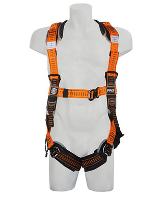 WORKWEAR, SAFETY & CORPORATE CLOTHING SPECIALISTS - LINQ Elite Riggers Harness - Standard (M - L) cw Harness Bag (NBHAR)