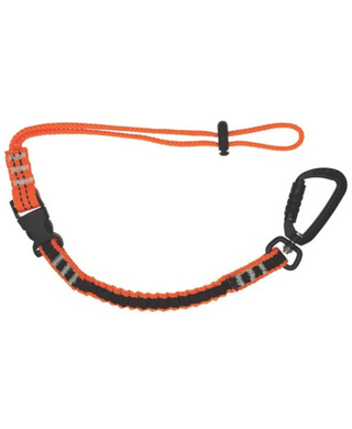 WORKWEAR, SAFETY & CORPORATE CLOTHING SPECIALISTS Tool Lanyard- Dbl Act kara with Detachable Tool Strap