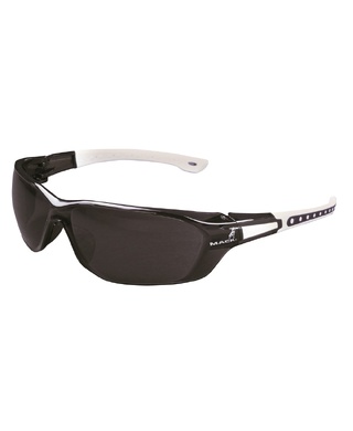 WORKWEAR, SAFETY & CORPORATE CLOTHING SPECIALISTS MACK DUO SAFETY SPEC SMOKE LENS. AF MOQ 12 PAIRS