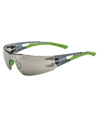 WORKWEAR, SAFETY & CORPORATE CLOTHING SPECIALISTS Mack VX2 Safety Spec Clear Mirror Lens