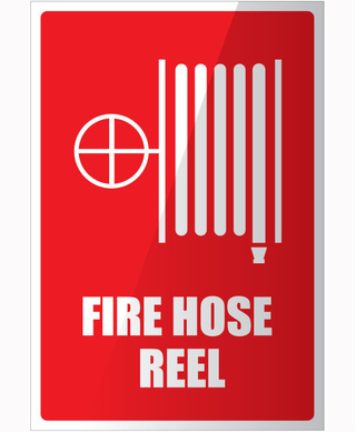WORKWEAR, SAFETY & CORPORATE CLOTHING SPECIALISTS Fire Hose Reel Location Sign