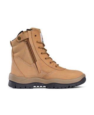 WORKWEAR, SAFETY & CORPORATE CLOTHING SPECIALISTS - High Leg ZipSider Boot - Wheat