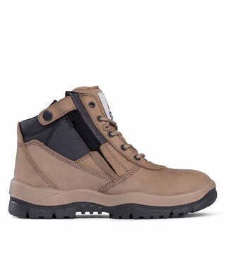 WORKWEAR, SAFETY & CORPORATE CLOTHING SPECIALISTS Non-Safety ZipSider Boot - Stone