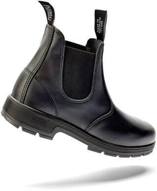 WORKWEAR, SAFETY & CORPORATE CLOTHING SPECIALISTS Black K9 Elastic Sided Boot