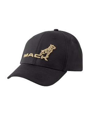 WORKWEAR, SAFETY & CORPORATE CLOTHING SPECIALISTS MACK FITTED CURVED 6 Panel Cap w  X- Pand Back