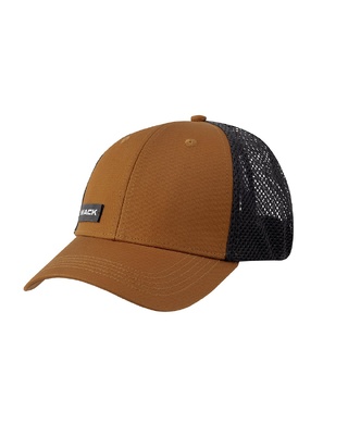 WORKWEAR, SAFETY & CORPORATE CLOTHING SPECIALISTS - MACK FITTED CURVED TRUCKER w Soft Mesh  X-  Pand