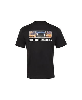 WORKWEAR, SAFETY & CORPORATE CLOTHING SPECIALISTS Mack Cotton Crew Neck SS Rearview Vision Mirror Print