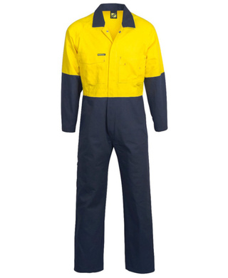WORKWEAR, SAFETY & CORPORATE CLOTHING SPECIALISTS HI Vis Two Tone Coveralls