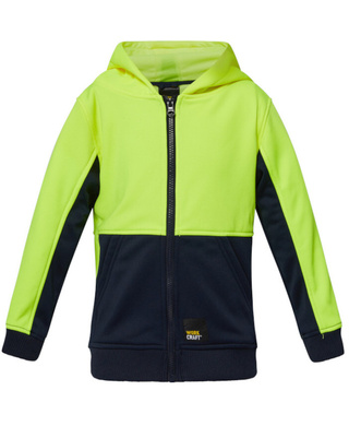 WORKWEAR, SAFETY & CORPORATE CLOTHING SPECIALISTS ASCENT KIDS HIVIS HOODIE