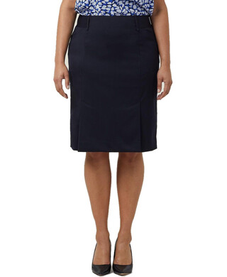 WORKWEAR, SAFETY & CORPORATE CLOTHING SPECIALISTS - NNT - PLEAT STRAIGHT SKIRT