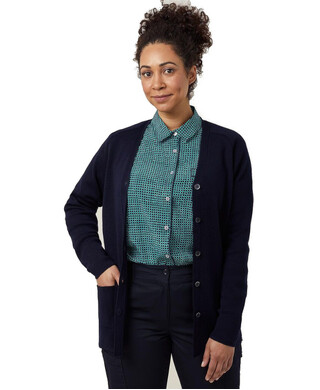 WORKWEAR, SAFETY & CORPORATE CLOTHING SPECIALISTS NNT - V-NECK CARDIGAN