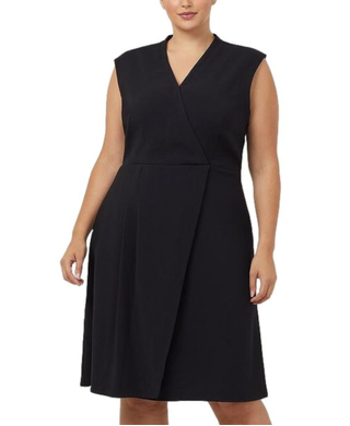 WORKWEAR, SAFETY & CORPORATE CLOTHING SPECIALISTS - NNT - SLEEVLESS WRAP DRESS