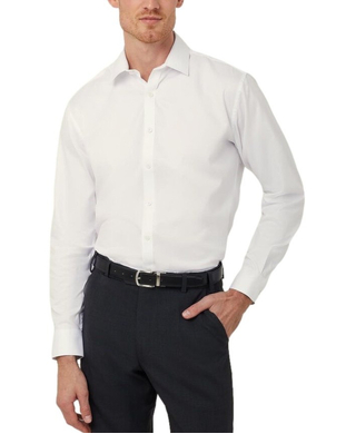 WORKWEAR, SAFETY & CORPORATE CLOTHING SPECIALISTS - NNT - STRETCH TWILL LONG SLEEVE SHIRT