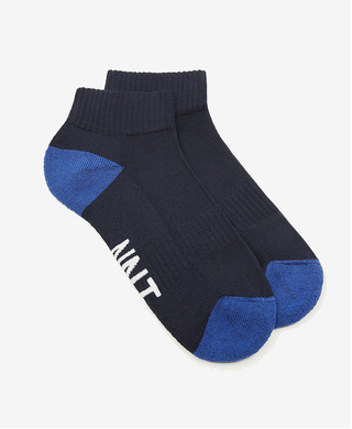WORKWEAR, SAFETY & CORPORATE CLOTHING SPECIALISTS BAMBOO SPORTS SOCK ANKLE LENGTH CONTRAST HEEL