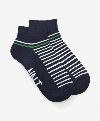 WORKWEAR, SAFETY & CORPORATE CLOTHING SPECIALISTS - BAMBOO SPORTS SOCK ANKLE LENGTH STRIPE