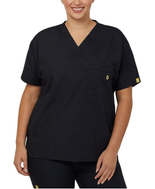 WORKWEAR, SAFETY & CORPORATE CLOTHING SPECIALISTS - Wonder Wink - SCRUB TOP ALPHA - UNISEX