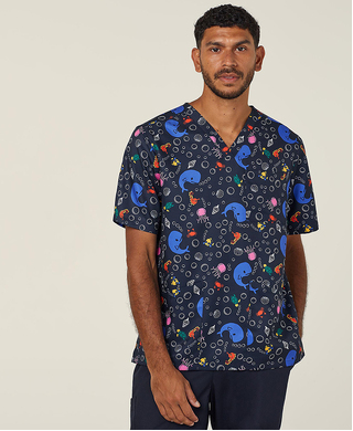 WORKWEAR, SAFETY & CORPORATE CLOTHING SPECIALISTS UNDER SEA SCRUB TOP