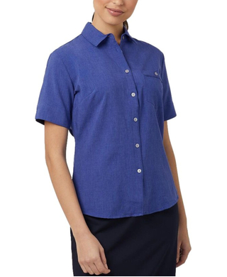 WORKWEAR, SAFETY & CORPORATE CLOTHING SPECIALISTS - NNT - SHORT SLEEVE ACTION BACK SHIRT