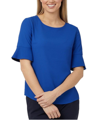 WORKWEAR, SAFETY & CORPORATE CLOTHING SPECIALISTS NNT - FLUTED SLEEVE TOP