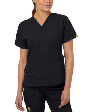 WORKWEAR, SAFETY & CORPORATE CLOTHING SPECIALISTS - Wonder Wink - Scrubs - Bravo Scrub Top - Ladies