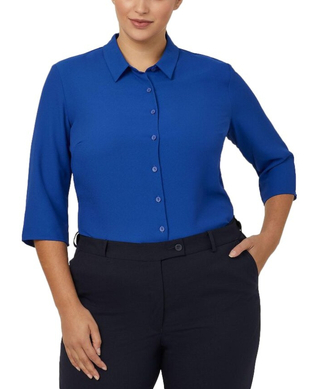 WORKWEAR, SAFETY & CORPORATE CLOTHING SPECIALISTS - NNT - 3/4 SLEEVE BLOUSE