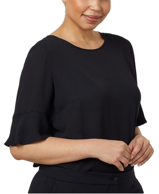 WORKWEAR, SAFETY & CORPORATE CLOTHING SPECIALISTS - FLUTED SLEEVE TOP