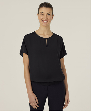 WORKWEAR, SAFETY & CORPORATE CLOTHING SPECIALISTS - S/S GEORGIE RIB TOP