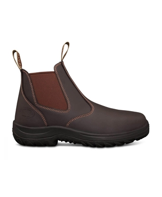 WORKWEAR, SAFETY & CORPORATE CLOTHING SPECIALISTS - WB 26 - Elastic Sided Work Boot - Claret