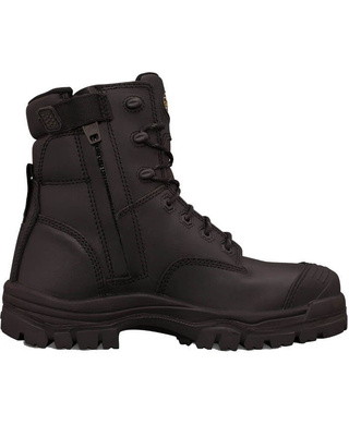 WORKWEAR, SAFETY & CORPORATE CLOTHING SPECIALISTS AT 45 - 150mm Zip Side Lace Up Boot - 45-645Z