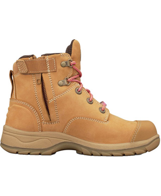 WORKWEAR, SAFETY & CORPORATE CLOTHING SPECIALISTS PB 49 - Womens Ankle Height Lace Up Boot - 49-432