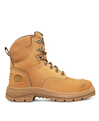WORKWEAR, SAFETY & CORPORATE CLOTHING SPECIALISTS AT 55 - 150mm Lace Up Boot - Wheat