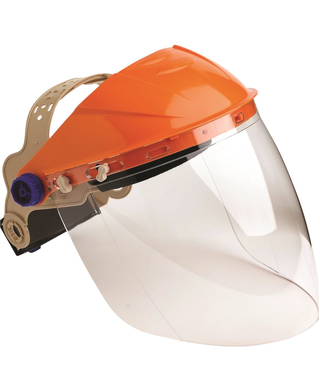 WORKWEAR, SAFETY & CORPORATE CLOTHING SPECIALISTS Striker Browguard With Visor Clear Lens