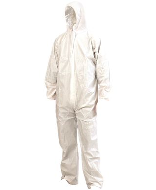 WORKWEAR, SAFETY & CORPORATE CLOTHING SPECIALISTS BarrierTech SMS Coveralls - White