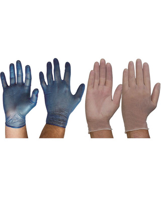 WORKWEAR, SAFETY & CORPORATE CLOTHING SPECIALISTS Disp Vinyl P/Free Box - 100 pieces - Clear