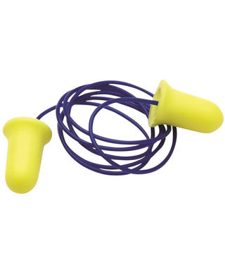 WORKWEAR, SAFETY & CORPORATE CLOTHING SPECIALISTS - Probell Disposable Corded Earplugs Corded - Box of 100 pairs