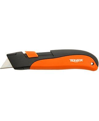 WORKWEAR, SAFETY & CORPORATE CLOTHING SPECIALISTS - Safety Knife Dual Action Metal Body RONSTA