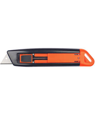 WORKWEAR, SAFETY & CORPORATE CLOTHING SPECIALISTS - Safety Knife Auto-Retractable with Metal Body RONSTA