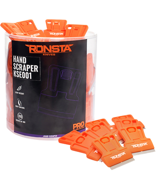 WORKWEAR, SAFETY & CORPORATE CLOTHING SPECIALISTS - Scraper with Single Edge Blade Pack of 100 RONSTA