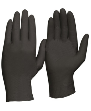 WORKWEAR, SAFETY & CORPORATE CLOTHING SPECIALISTS Disposable Nitrile Powder Free, Heavy Duty Gloves - Box of 100 pieces